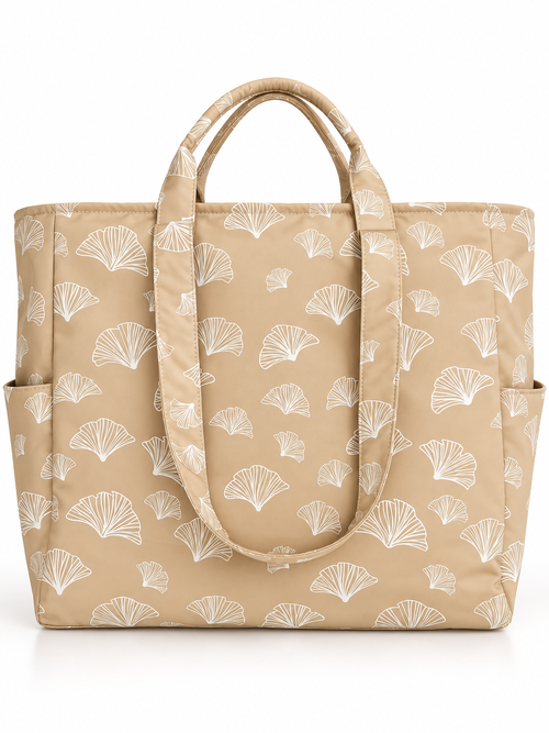 Beach/Travel Tote - Gingko Leaf