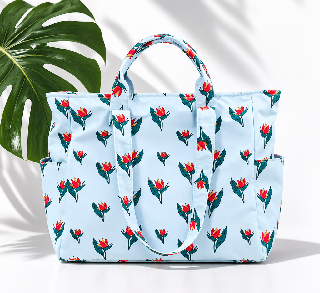 Beach/Travel Tote - Bird of Paradise