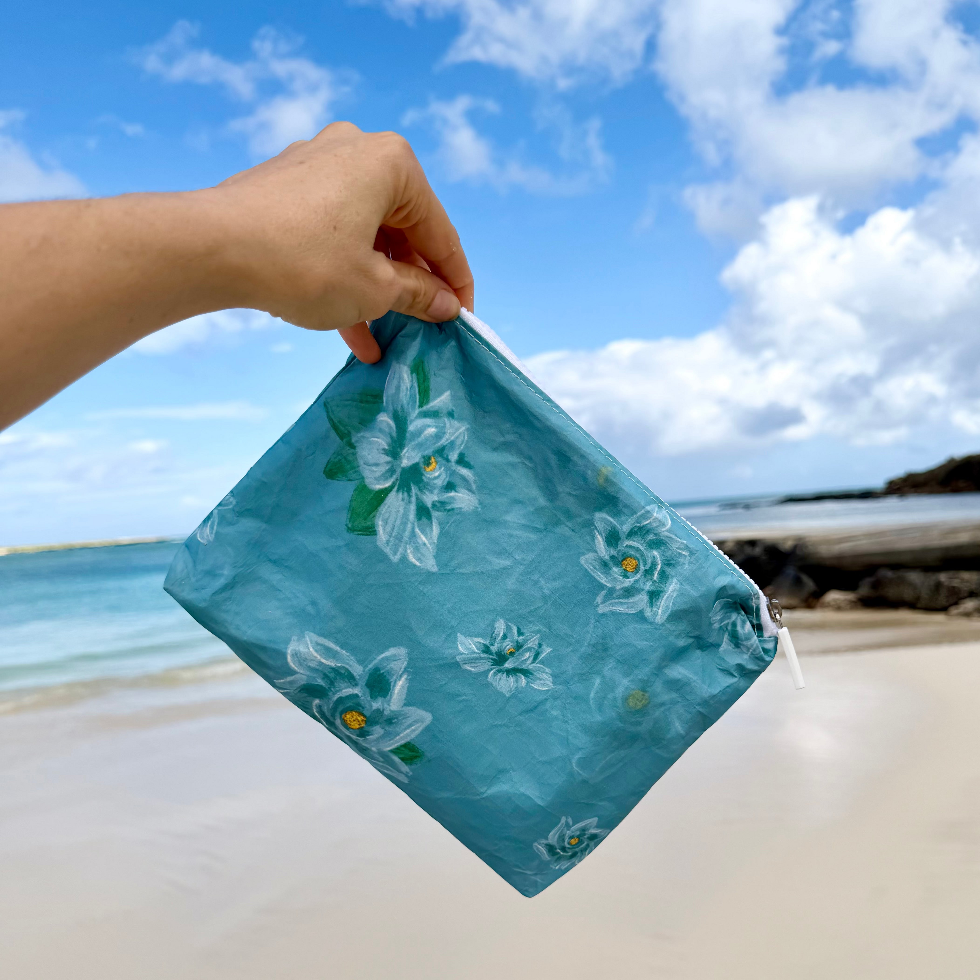 Blue Gardenia Pouch