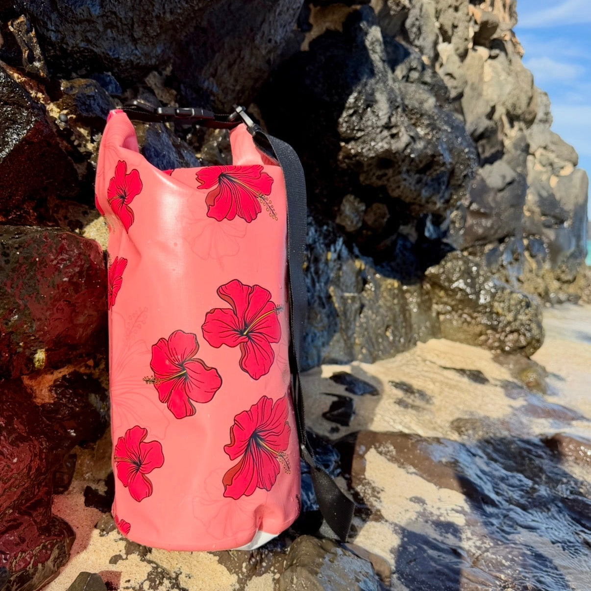 10L Dry Bag - Hibiscus Bliss