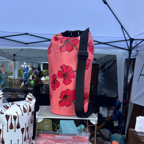 10L Dry Bag - Hibiscus Bliss