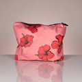 Pink Hibsicus Pouch