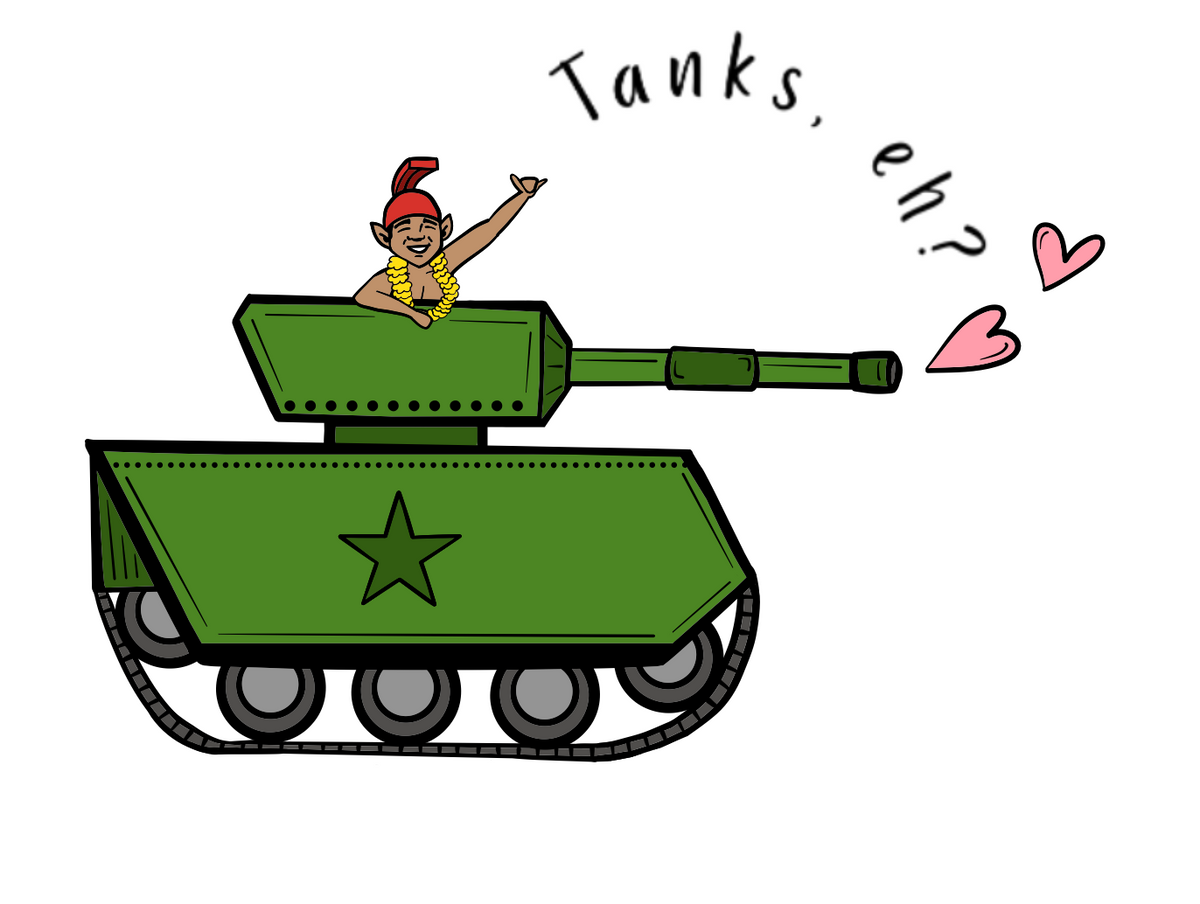 Tanks Eh Menehune
