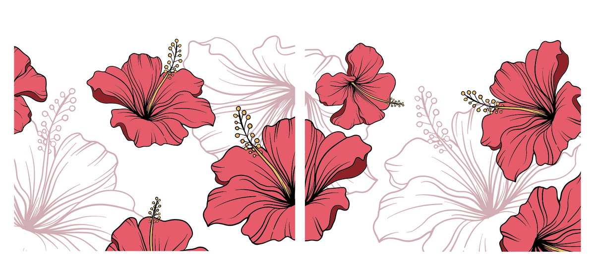 Hibiscus Card Set