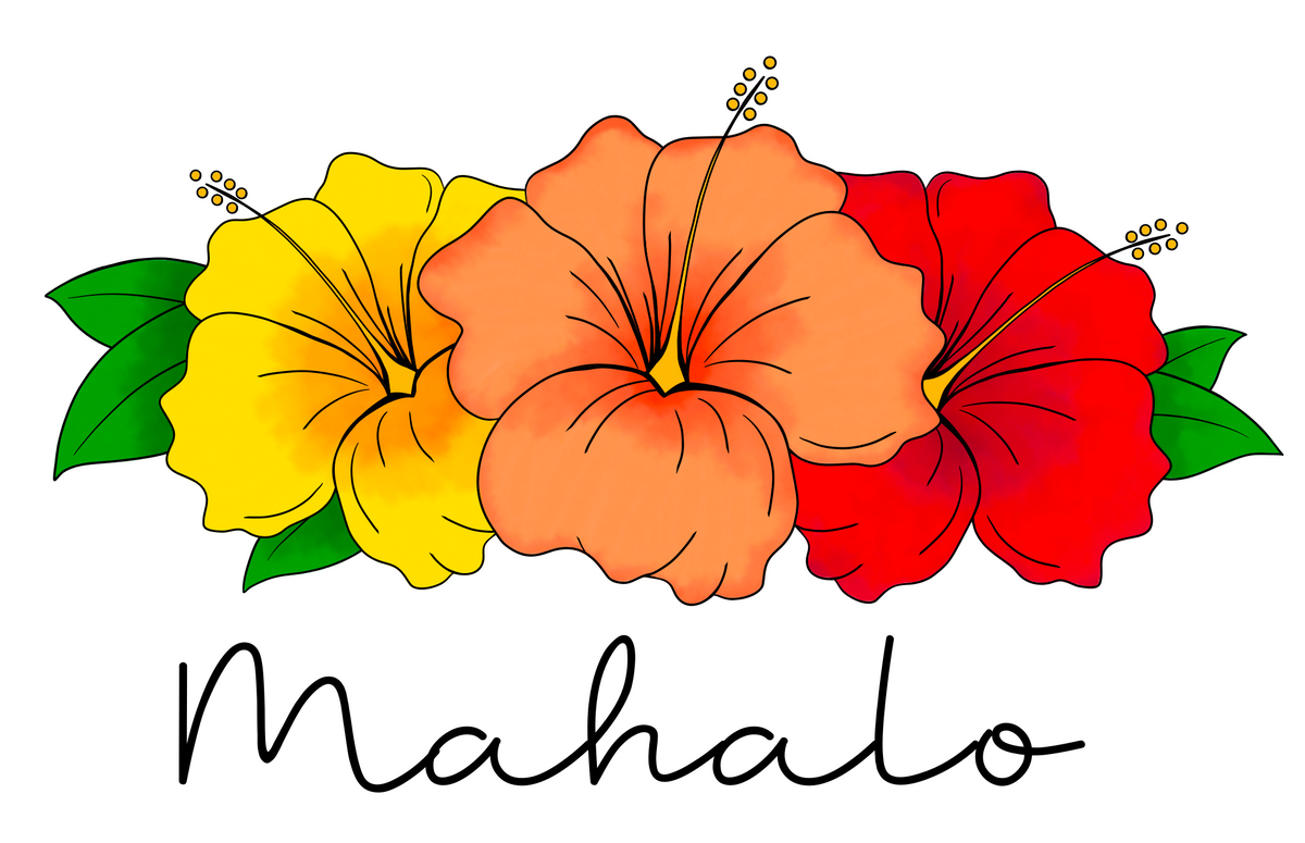 Hibiscus Mahalo - Peach Sunrise